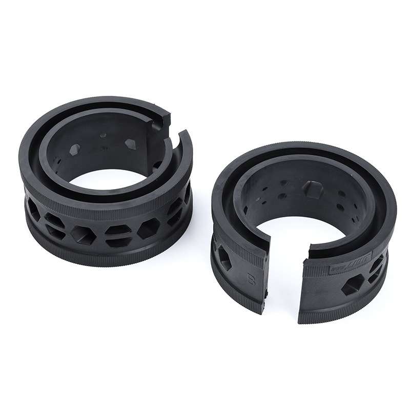 19 Holes Car Universal Buffer Rubber Spring Shock Absorber, Specification: B+