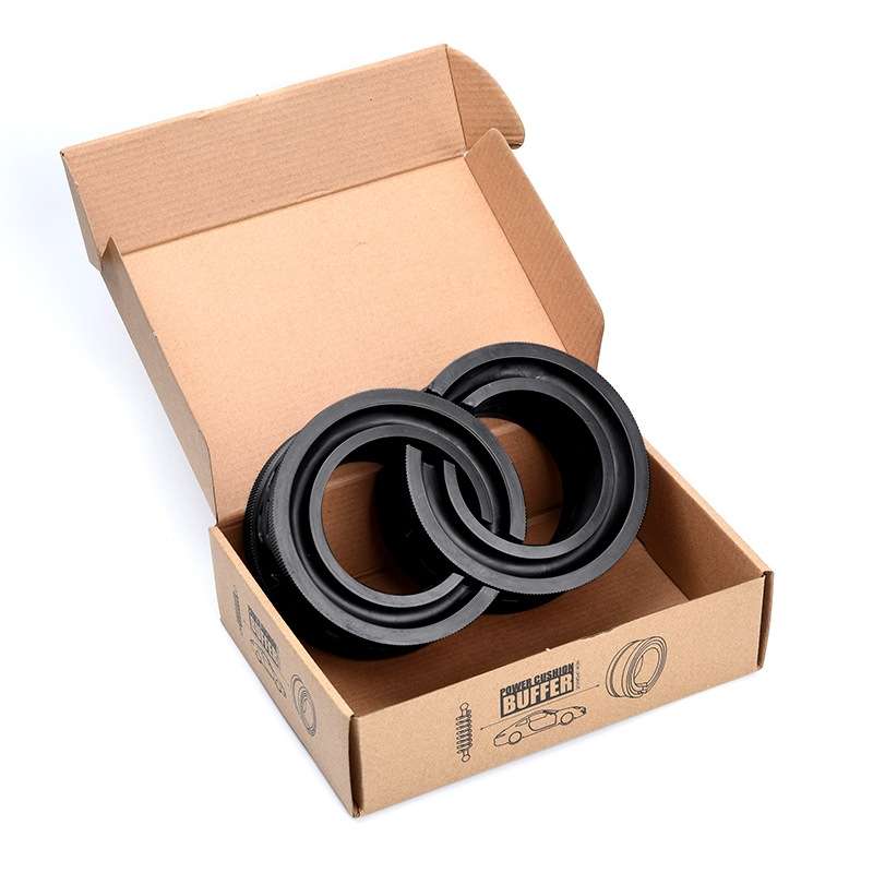 19 Holes Car Universal Buffer Rubber Spring Shock Absorber, Specification: B+