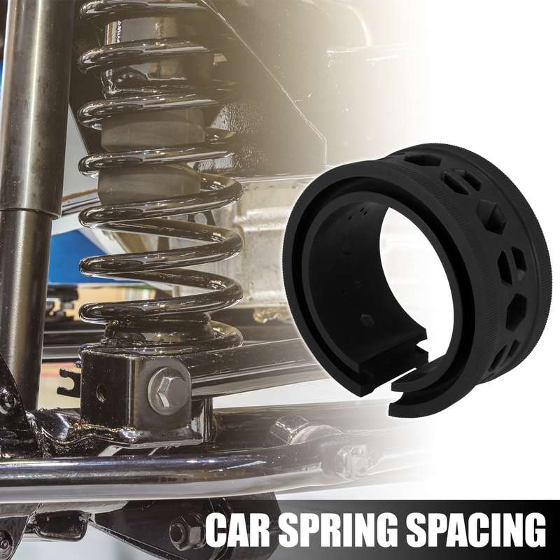 19 Holes Car Universal Buffer Rubber Spring Shock Absorber, Specification: B+