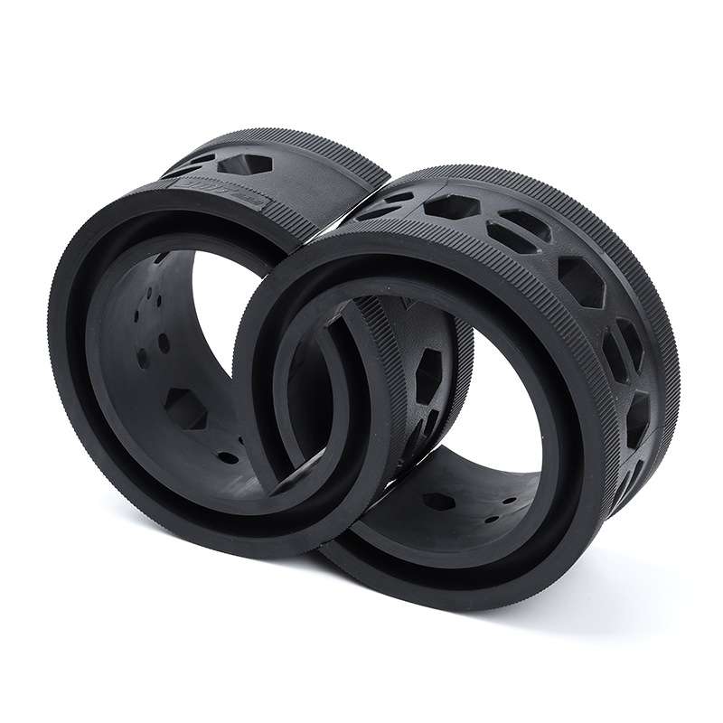 19 Holes Car Universal Buffer Rubber Spring Shock Absorber, Specification: B