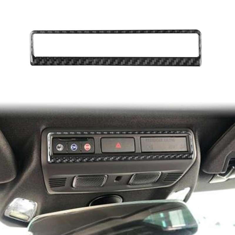 For Chevrolet Corvette C8 Warning Light Switch Frame Sticker(Black)