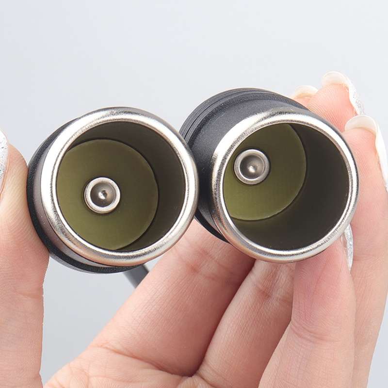 Car OBD To Cigarette Lighter Female Seat Driving Recorder Power Cord 50cm