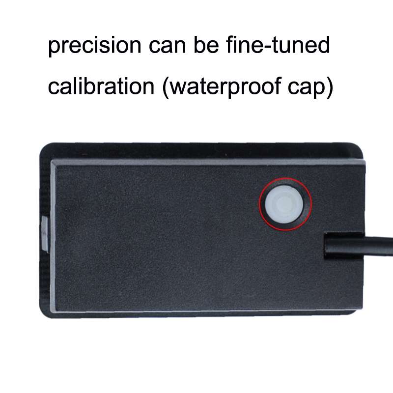Waterproof LCD Two-wire Lead-acid Lithium Battery Digital Display Voltage Meter 8-100V (Blue)