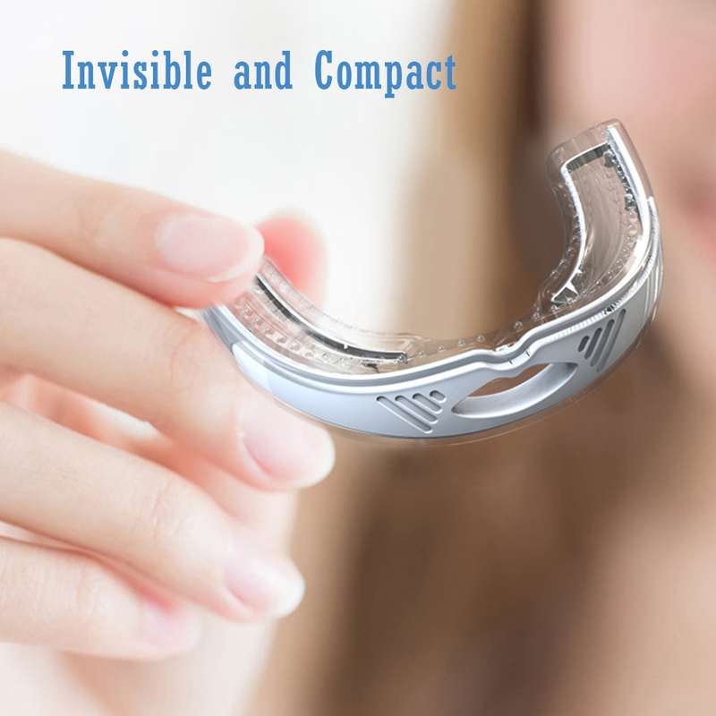 Sleeping Anti Snoring Mouth Guard Braces For Sleep Better Breath(White)