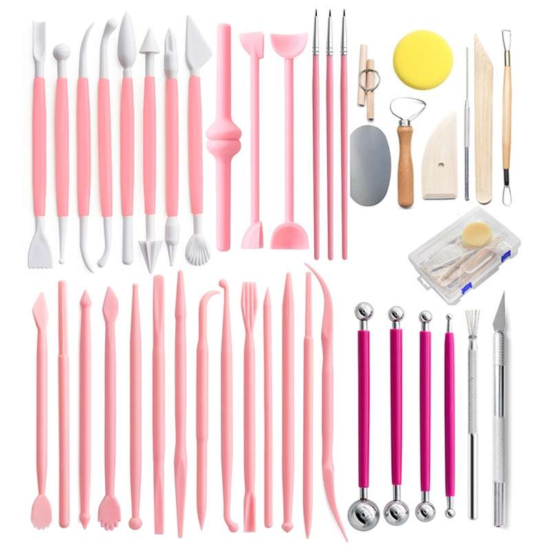 42 In 1 Clay Tool Hook Line Pen Pottery Carving Knife Set
