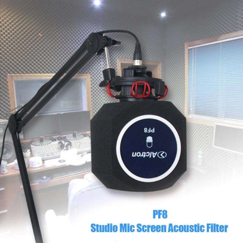 Alctron PF8 Studio Mic Screen Acoustic Filter Recording Microphone Noise Reduction Wind Screen