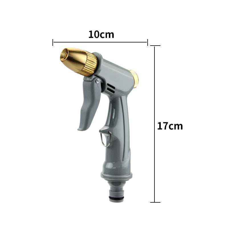 High Pressure Household Car Washer Telescopic Cleaning Spray, Style: H1 Short+3 Connectors+15m Tube