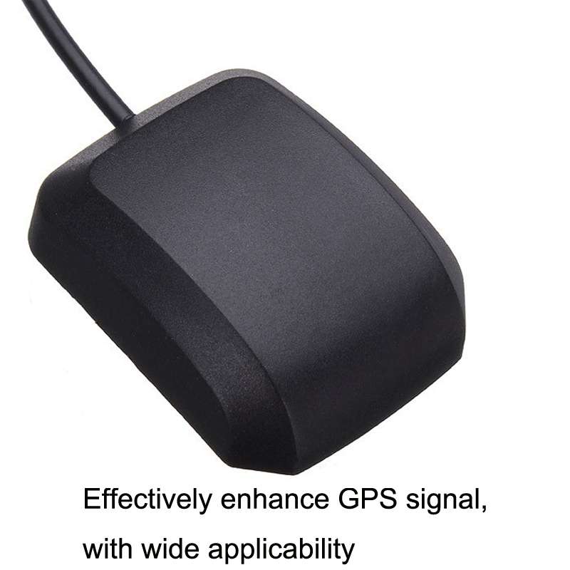 2PCS Car DVD Navigation Magnetic Base GPS Satellite Antenna Amplifier SMA/FAKRA-C Interface