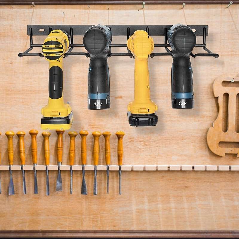 Wall Mounted Handheld Drill Tool Storage Rack, Specification: Single Rack