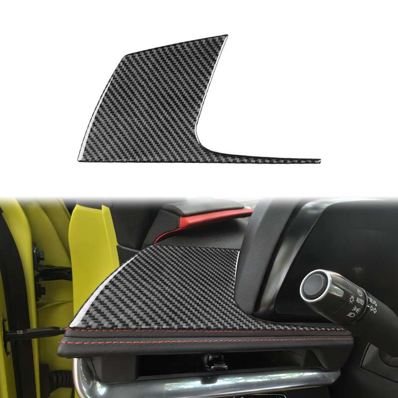 For Chevrolet Corvette C8 Left-Hand Drive Main Driver Side Decorative Stickers(Black)