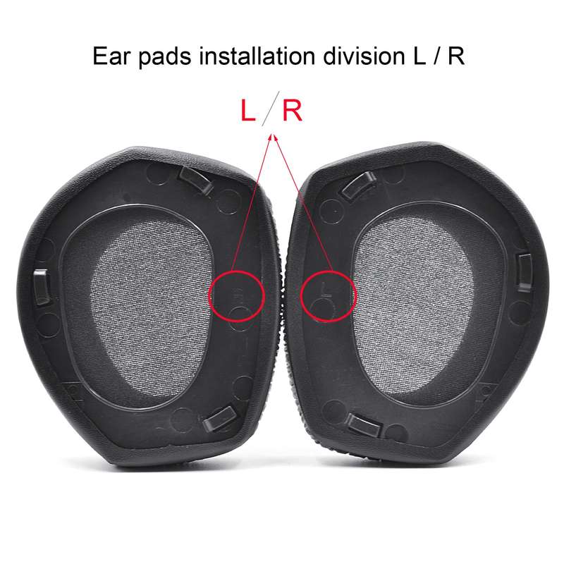 2 PCS Earpad for Sennheiser HDR RS165 RS175 RS185 RS195,Style: Football Net Earmuff