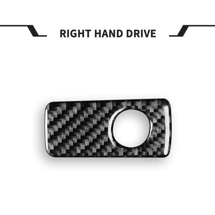 For BMW X1 F48/X2 F39 Right-Hand Drive Glove Box Handle Sticker(Black)