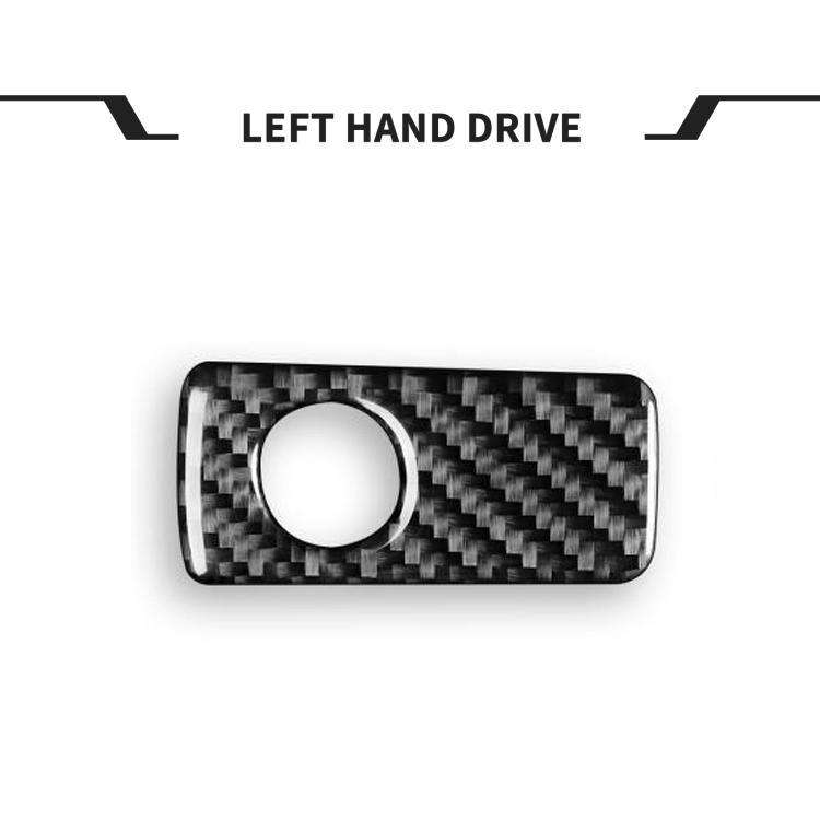 For BMW X1 F48/X2 F39 Left-Hand Drive Glove Box Handle Sticker(Black)