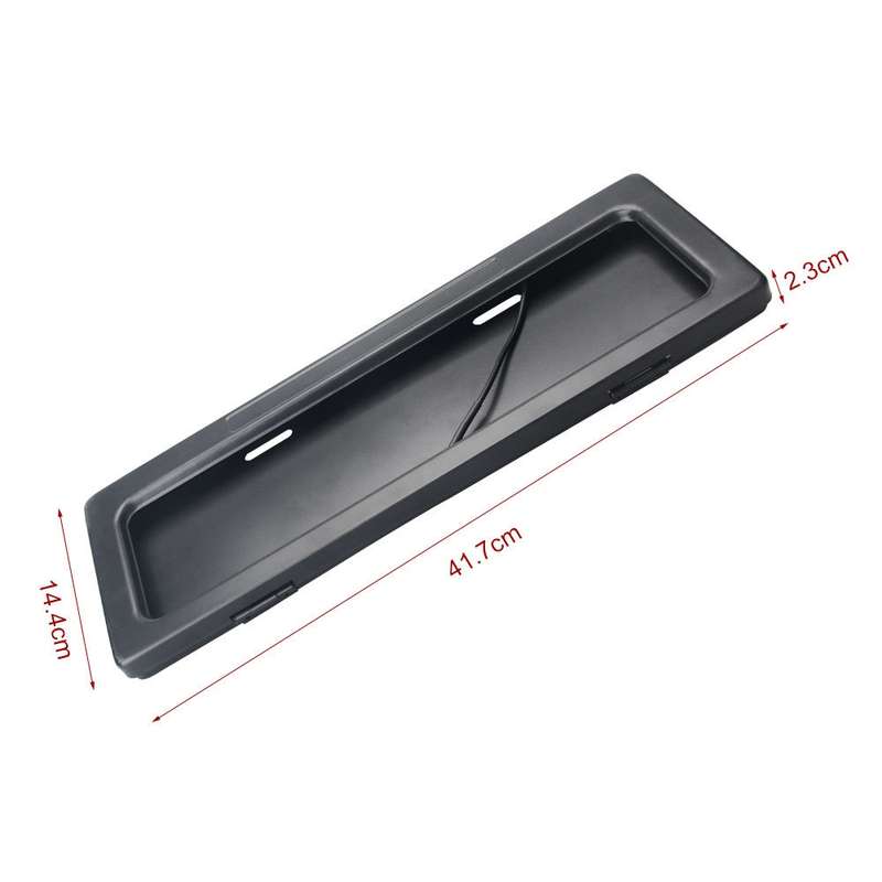 Australian Regulations Front And Rear Dual-Brand Electric Vehicle License Plate Frame