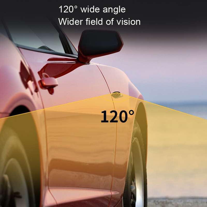 Car Electronic Rearview Mirror HD Auxiliary Mirror Right Blind Spot Auxiliary Camera(CVBS Signal)