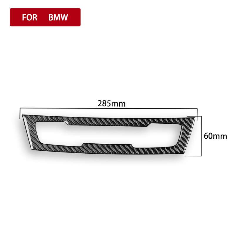 For BMW X1 F48/X2 F39 Radio Panel Sticker(Black)