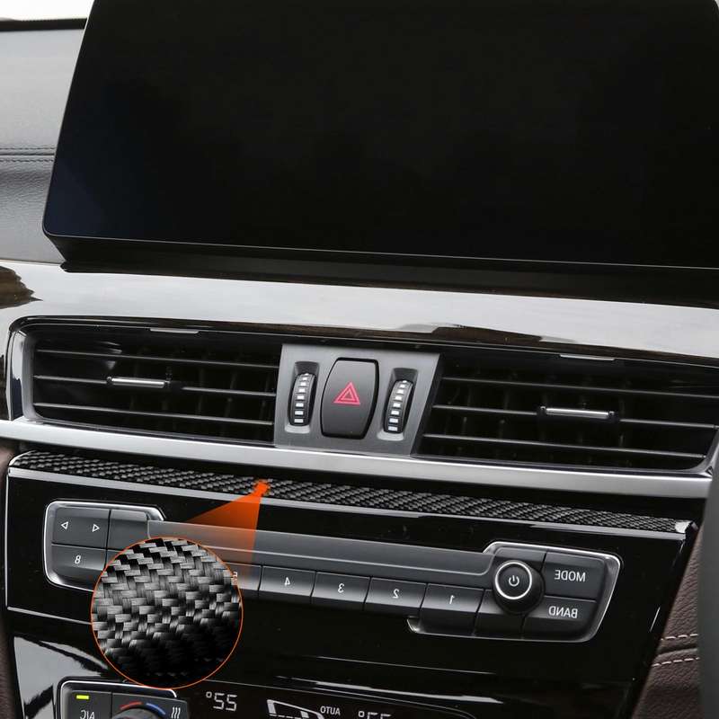 For BMW X1 F48/X2 F39 Right-Hand Drive Radio Panel Upper Sticker(Color)