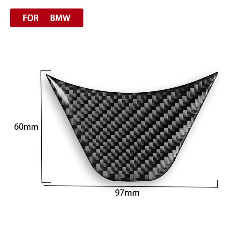 For BMW X1 F48/X2 F39 Steering Wheel Chin Sticker(Black)
