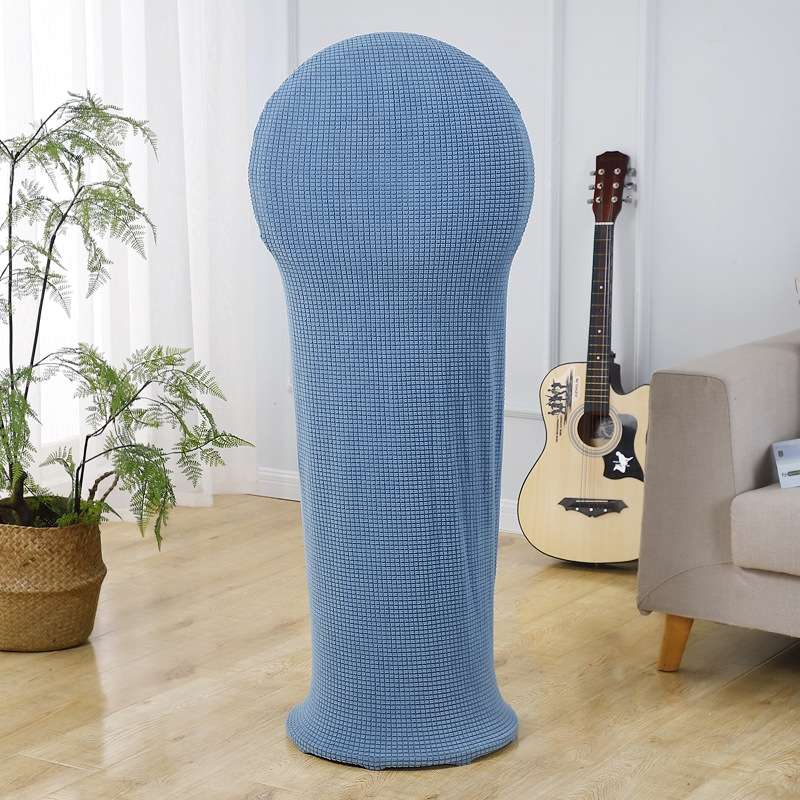 Round Elasticity Fan Dust Cover Household Use Fabric Fan Protective Cover, Size: 110x45cm(Pink)