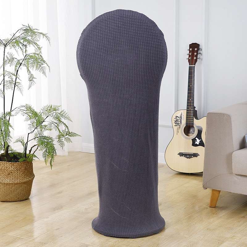 Round Elasticity Fan Dust Cover Household Use Fabric Fan Protective Cover, Size: 110x45cm(Pink)