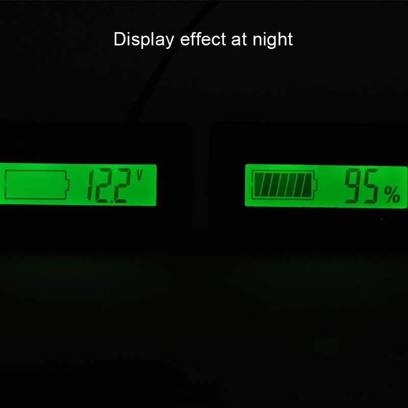 L6133 LCD Electric Motorcycle Power Display, Style: Internal Blue Backlight
