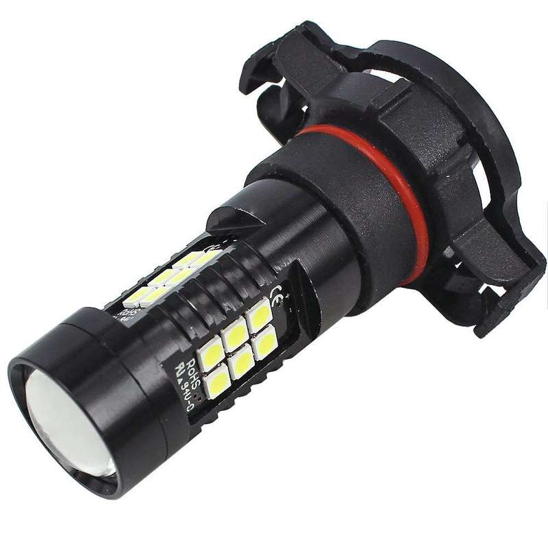 1pair Automotive High-Power LED White Light Fog Lamp(PSX24W)