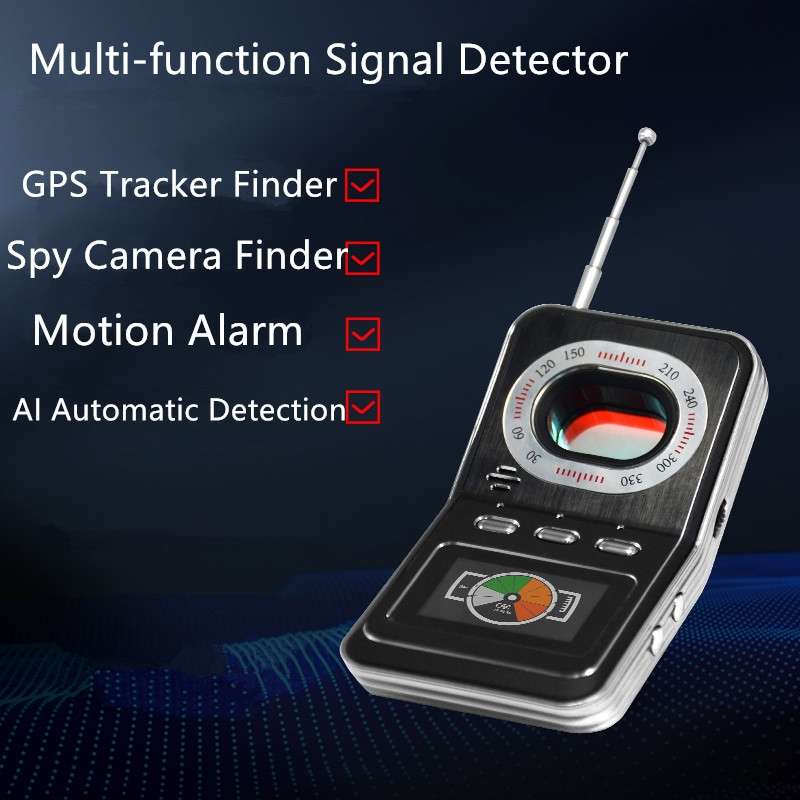 CW09 Hotel Anti-candid Camera Detector GPS Scanning Anti-location Monitoring Wireless Signal Detecti
