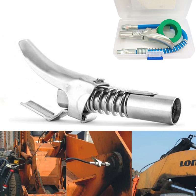 10000PSI Grease Coupler Coupling End Fitting 1/8 Inch NPT Adapter Connector ,Style: Kit