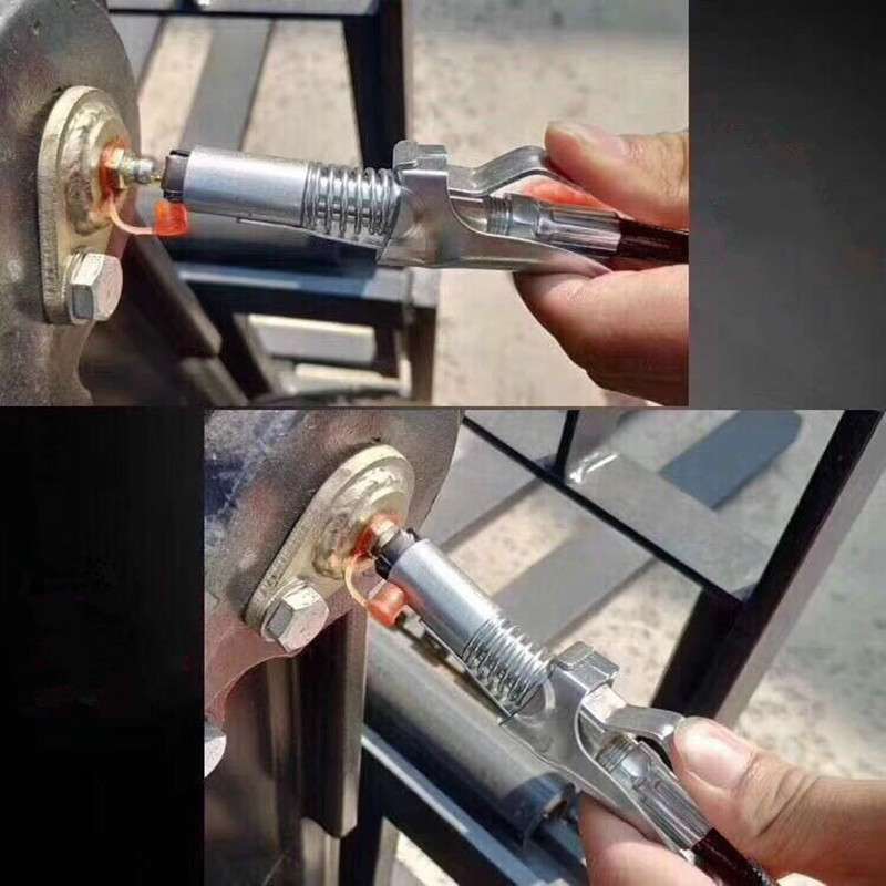 10000PSI Grease Coupler Coupling End Fitting 1/8 Inch NPT Adapter Connector ,Style: Kit