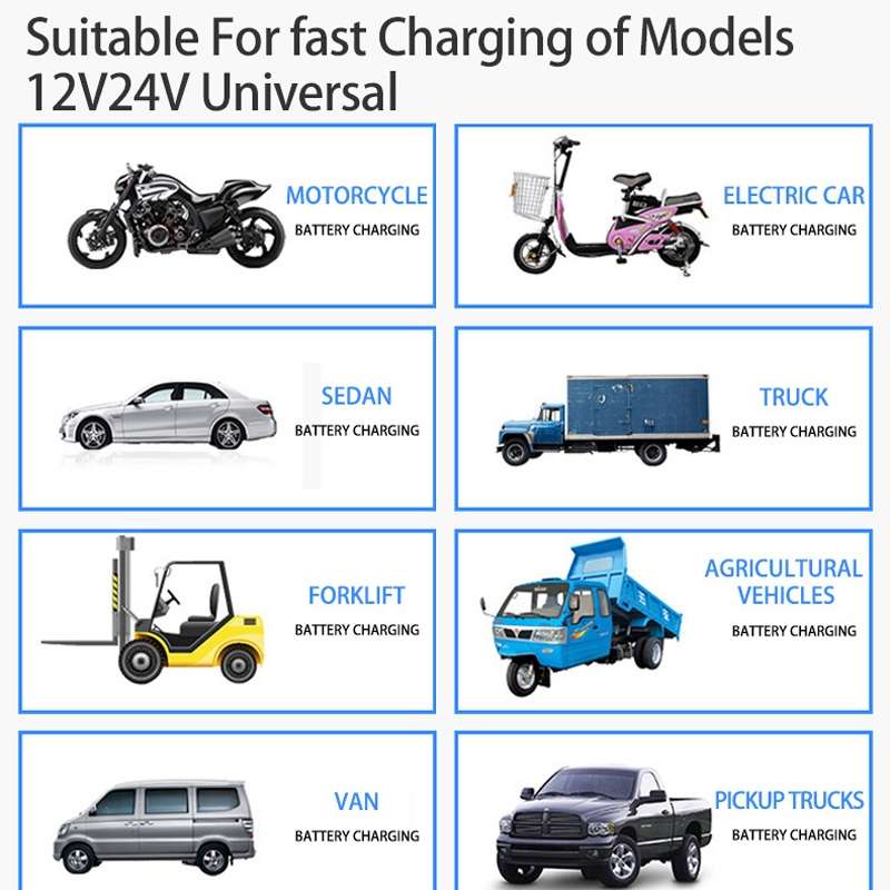 ANJING AJ-618E Battery Charger Car Battery Repairer, Model: AU Plug