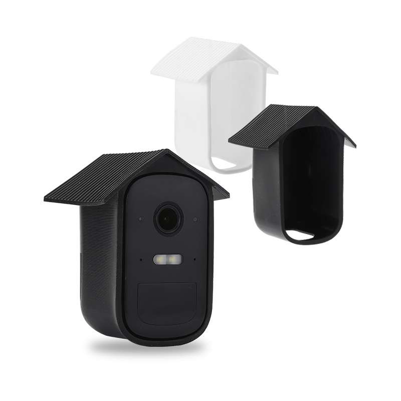 Surveillance Camera Cover Silicone Cover For Eufy 2C(White)