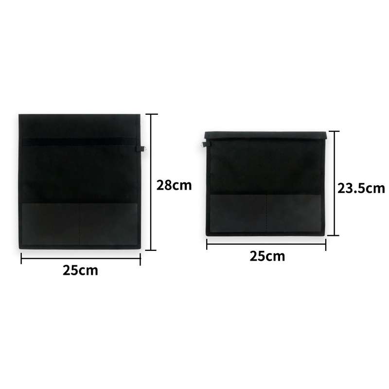 Car Key Signal Shielding Bag Tablet Mobile Phone Privacy Protective Cover Small(Black)