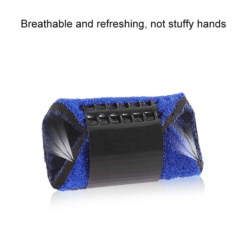 2 PCS Finger Straps Postoperative Rehabilitation Finger Protectors(Black)