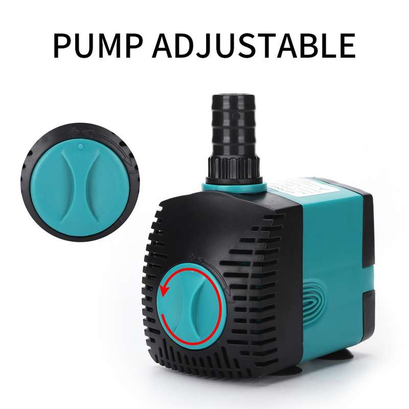 EB-304 15W Aquarium Submersible Water Pump Fountain Filter Fish Pond,EU Plug