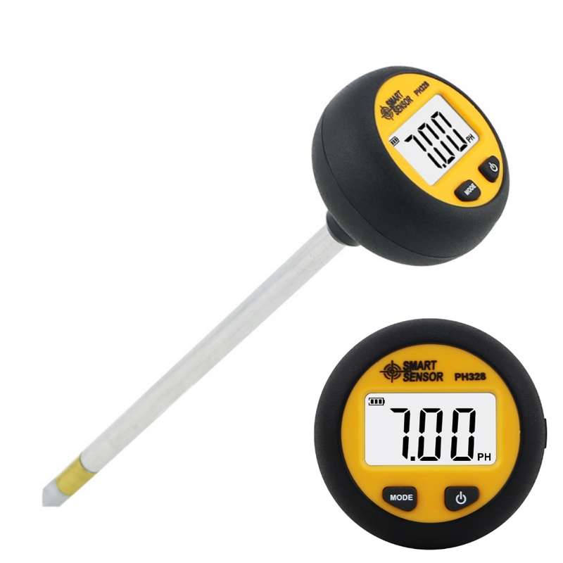 Smart Sensor PH328 Soil Acidity Meter Fertilizer Nutrient Humidity Detector