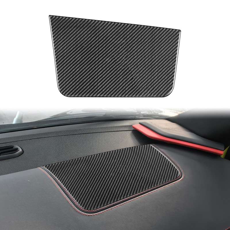 For Chevrolet Corvette C8 Left-Hand Drive Passenger Panel Sticker(Black)
