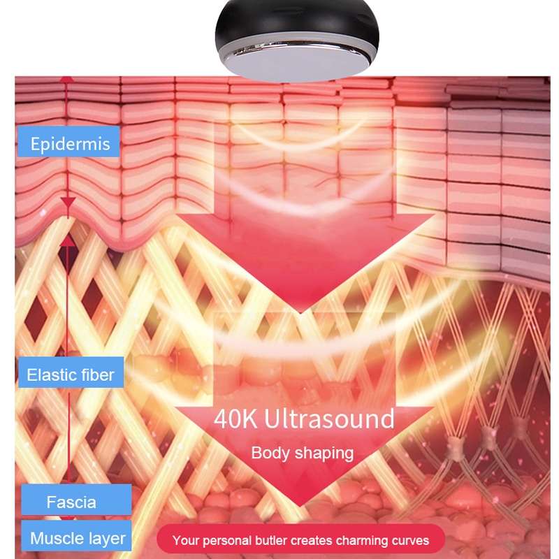40K Mini Fat Burner Cavitation Machine Weight Loss Body Slimming Machine UK Plug