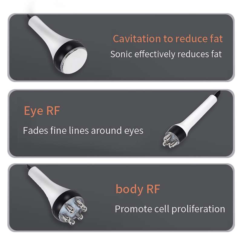 Beemyi 3 In 1 40K Ultrasonic Cavitation Body Slimming Machine RF Beauty Device AU Plug