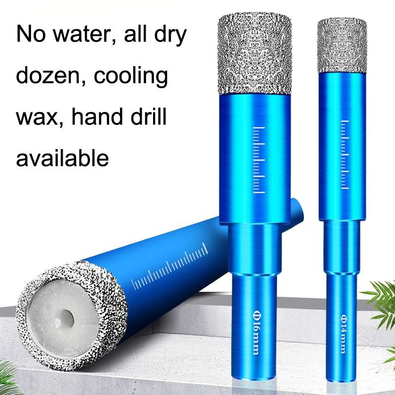 Ceramic Glass Hole Opener Domestic Marble Hole Puncher, Punch Diameter: 8mm