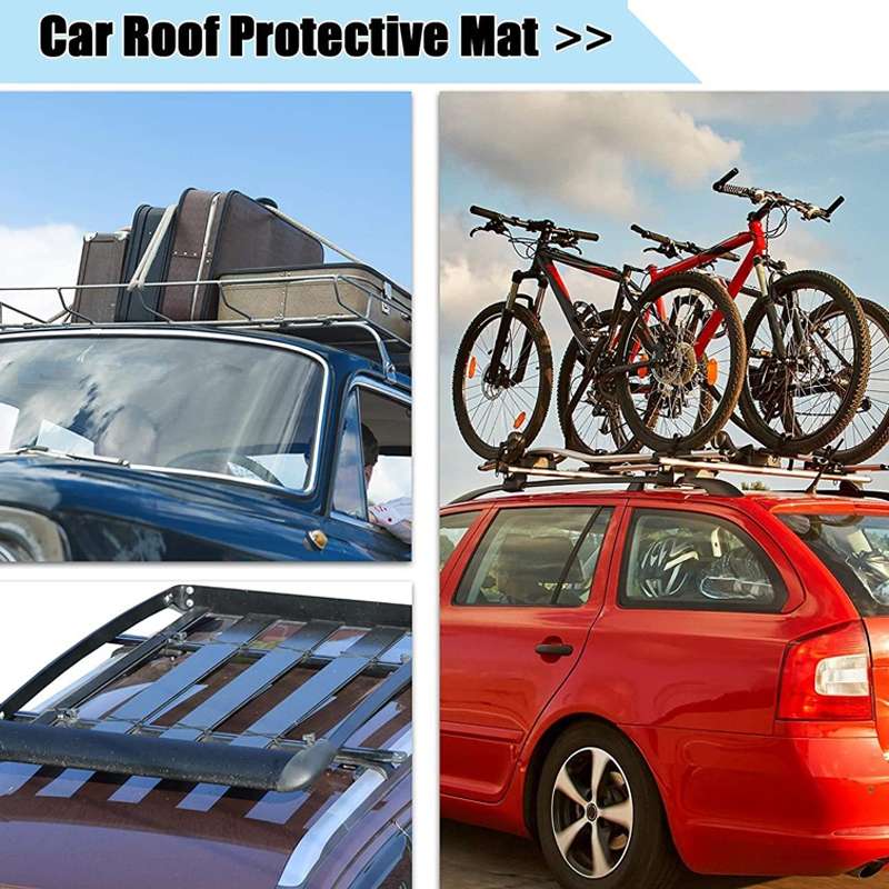 600D Oxford Cloth Car Roof Waterproof Luggage Storage Bag, Style:100x100cm Non-slip Mat