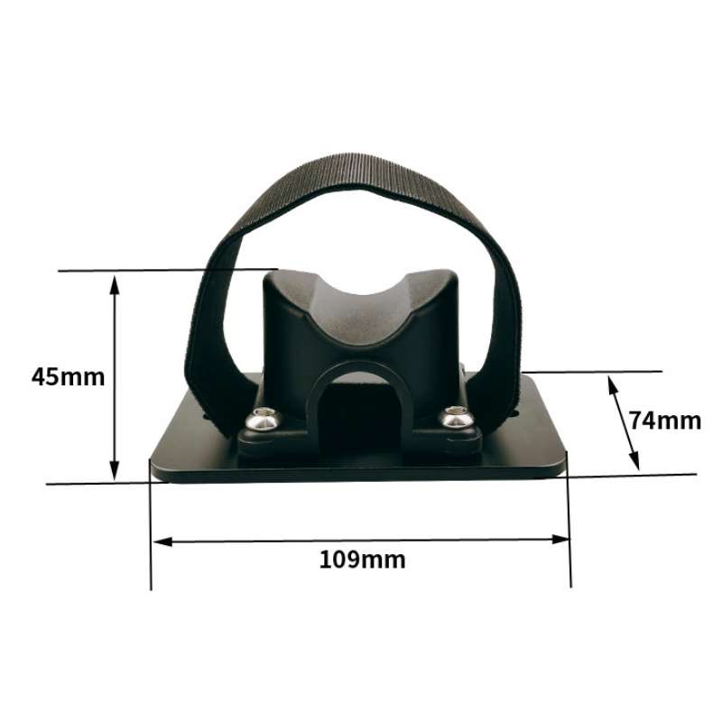 Bicycle Luggage Rack Front Fork Quickly Remove Fixed Clip, Color: RC010 Rear Wheel Fixed Seat