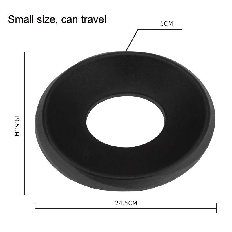 Multi-functional Motorcycle Helmet Support Pad Protective Anti-slip Mat(Black)