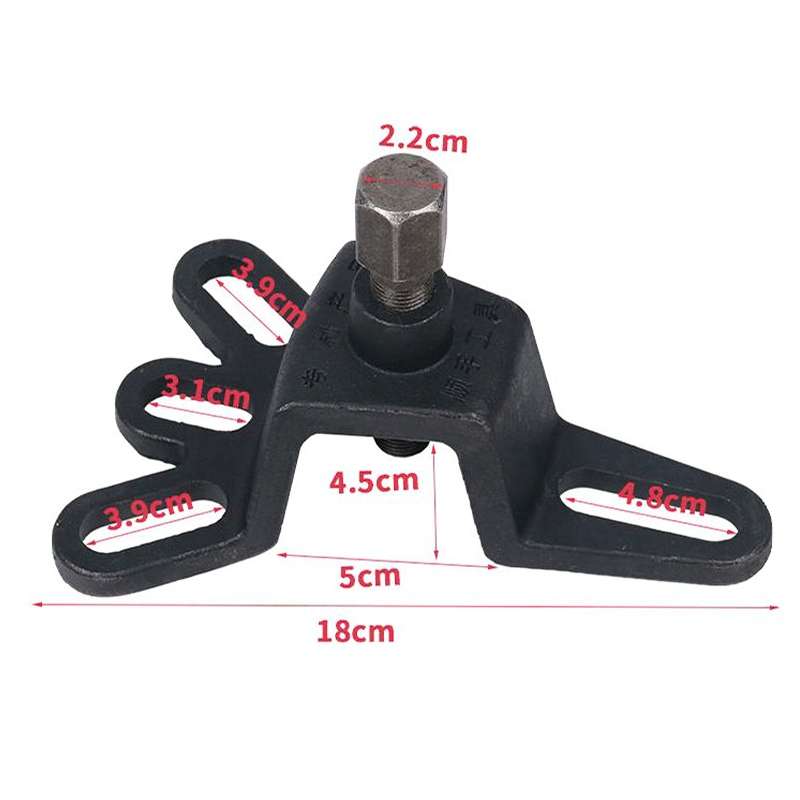 RUICHI Tricycle Brake Drum Removal Tool Motorcycle Repair Tool(Black)