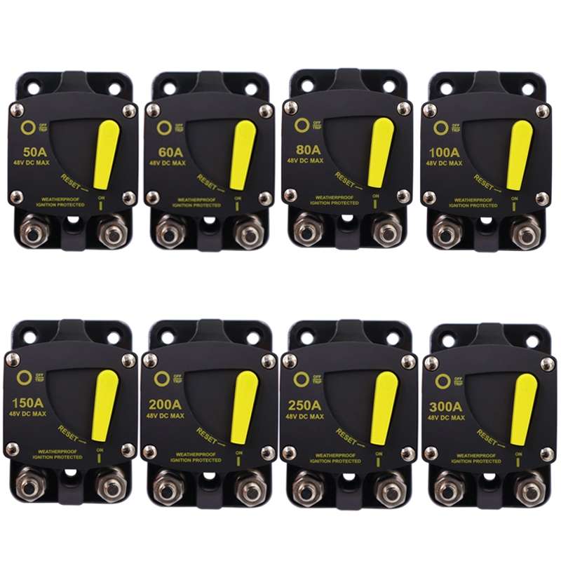 60A CB6 Car RV Yacht Audio Restore Insurance Holder Switch