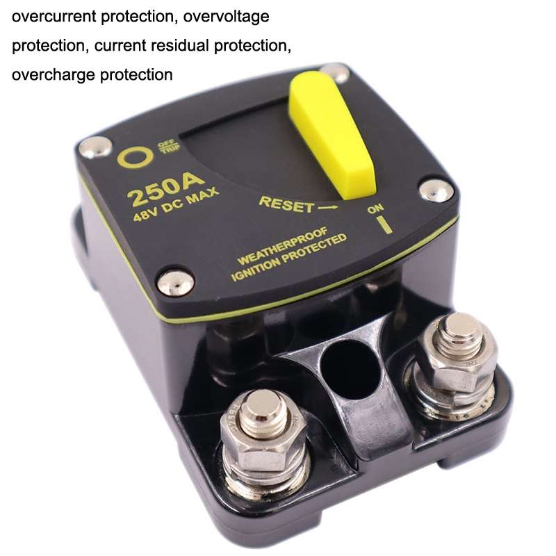 60A CB6 Car RV Yacht Audio Restore Insurance Holder Switch