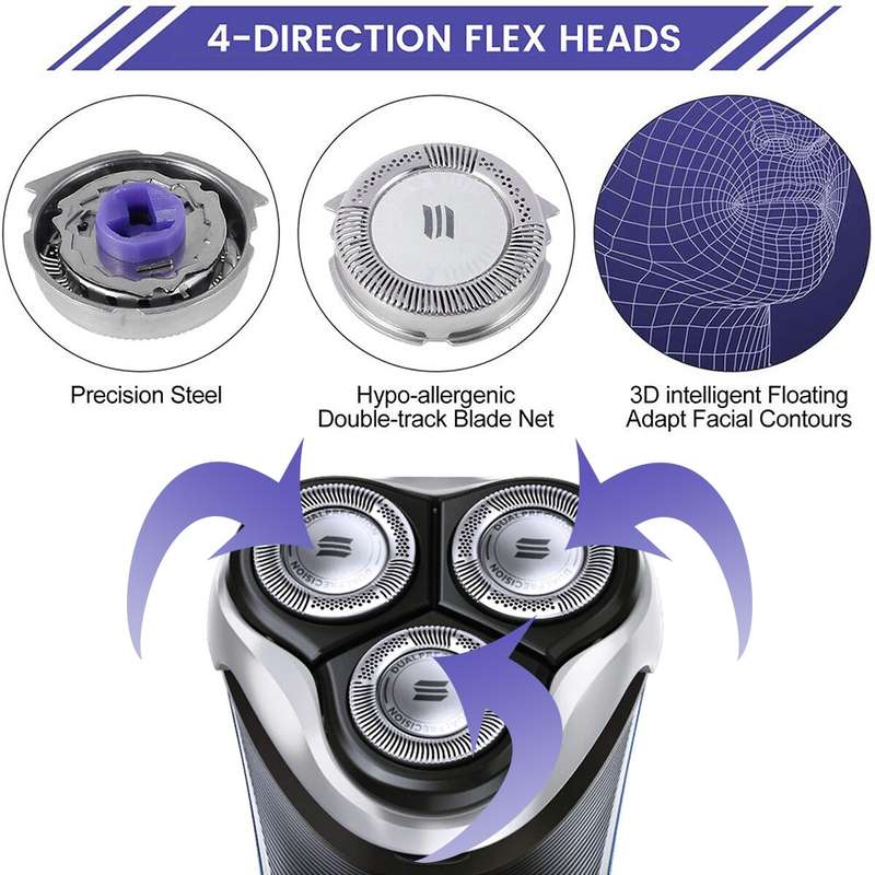 For Philips HQ8/HQ7180/HQ7140/HQ6090/HQ6075/PT860/870 Dual Shavers Blade