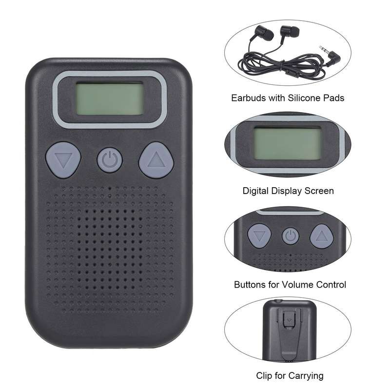 19A Hearing Aids Sound Amplifier Battery Powered In Ear Hearing Enhancement Device(Black)