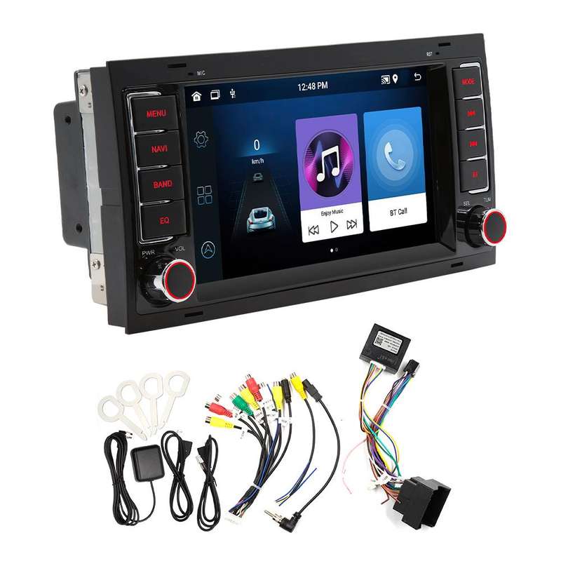 For Volkswagen Touareg 7 Inch GPS Navigation WIFI Car MP5, Memory: 1+32G