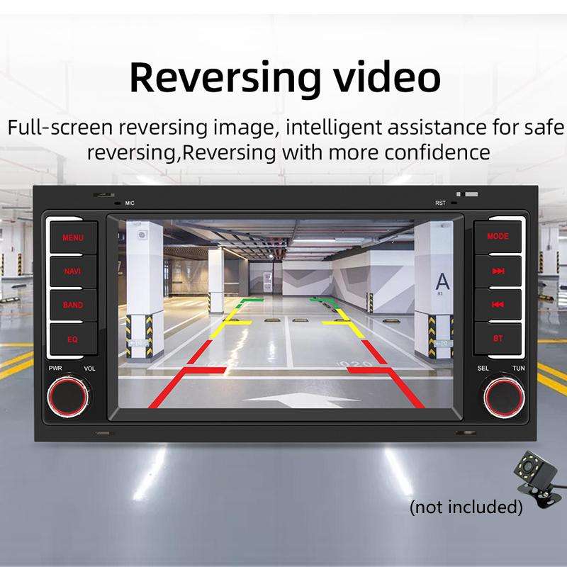 For Volkswagen Touareg 7 Inch GPS Navigation WIFI Car MP5, Memory: 1+32G