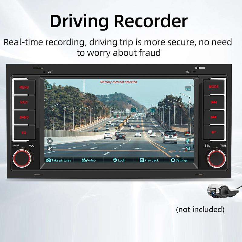 For Volkswagen Touareg 7 Inch GPS Navigation WIFI Car MP5, Memory: 1+32G